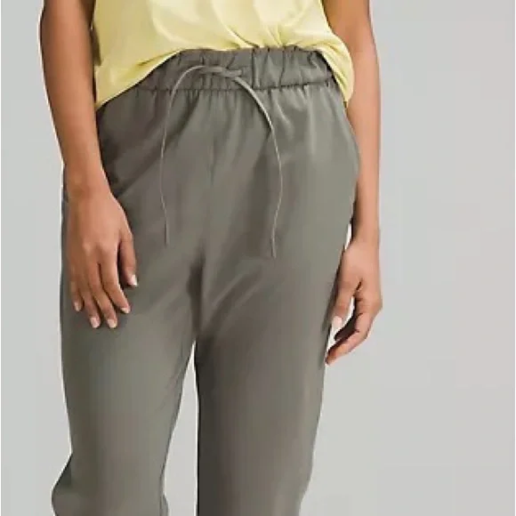 NWT Lululemon Stretch High-Rise Jogger 
Full Length In Grey Sage - Picture 5 of 5